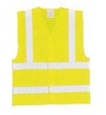 Yellow Hi Vis En471 Waistcoat size S,M,L,XL,XXL,XXXL