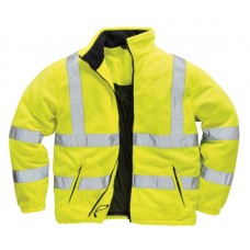 F300 Hi-Vis Yellow EN471 Fleece Jacket