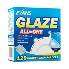 Glaze All in One Dishwash Tablets   (x120)