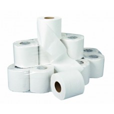 White 2 ply Soft Conventional Toilet Rolls x 36